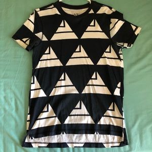 Armani exchange t-shirt blue and white